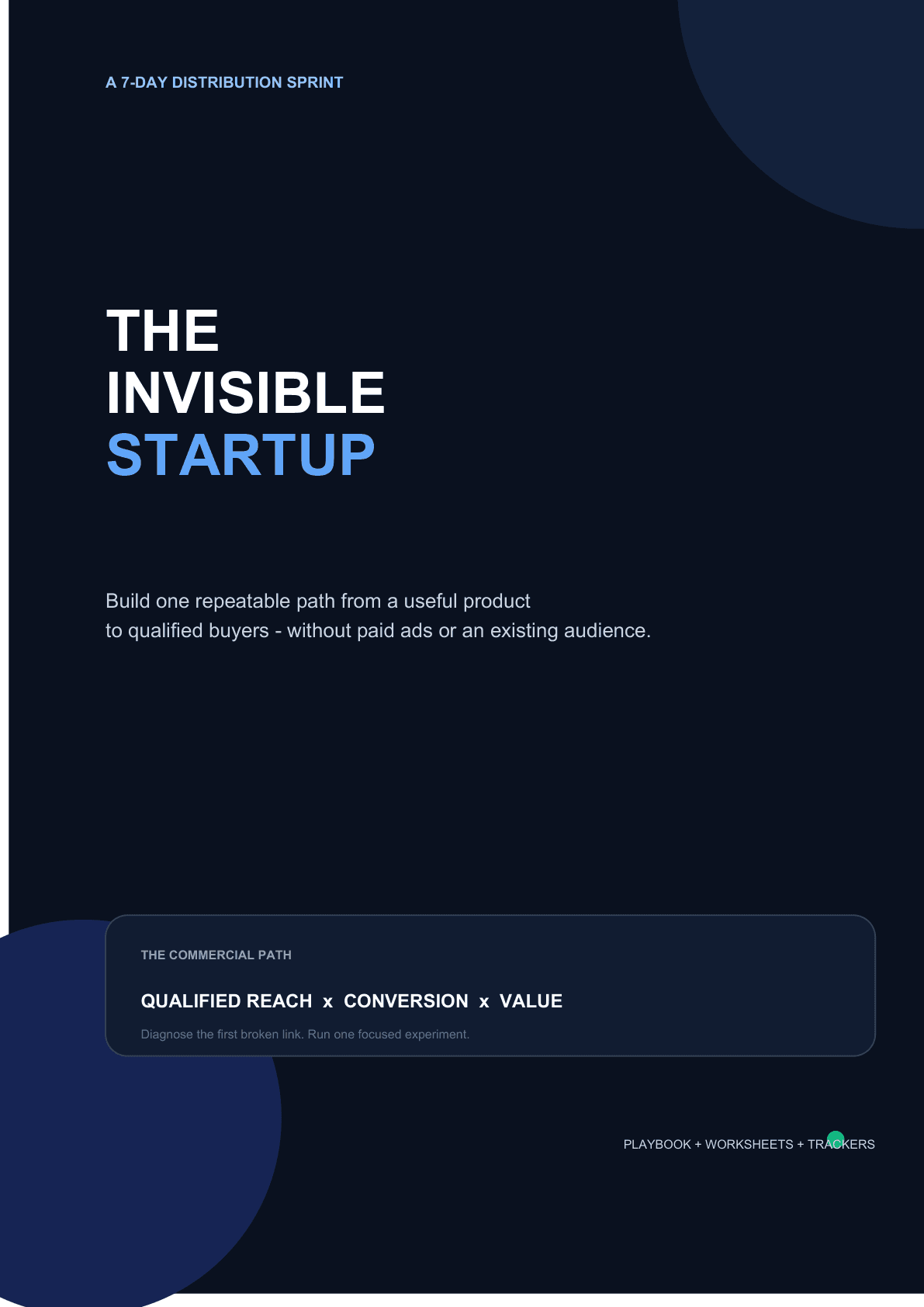 The Invisible Startup playbook cover